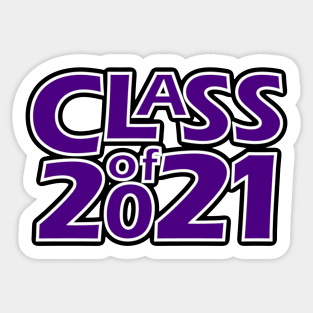 Grad Class of 2021 Sticker